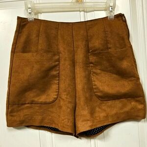 Ark & Co. Brown Suede short size M